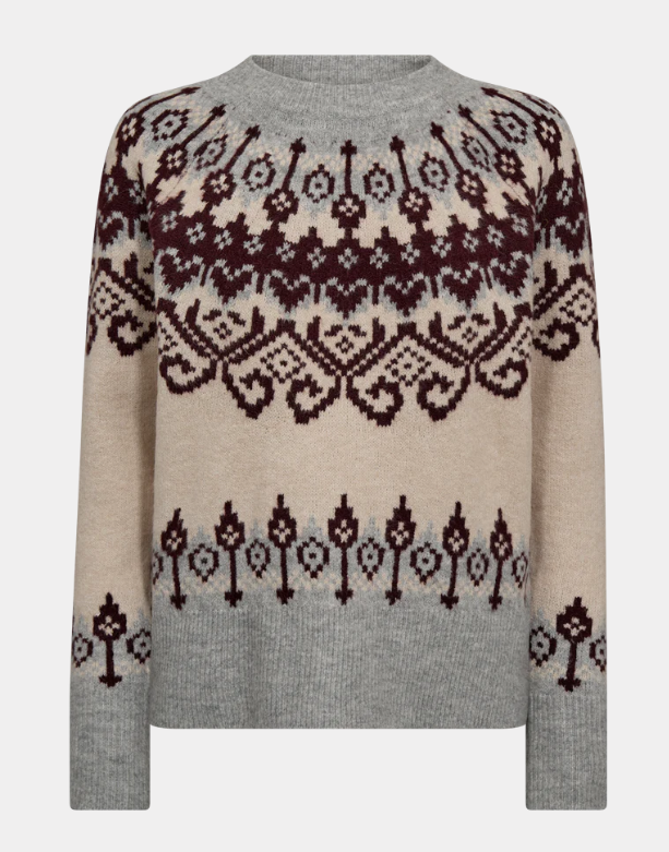 Freequent Pullover, MERLA, Moonbeam Melange
