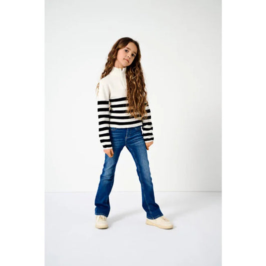 Only Girls Jeans BLUSH, Flared, Medium Blue Denim