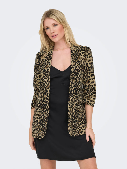 Only Blazer, ELLY , 3/4 Leopard.