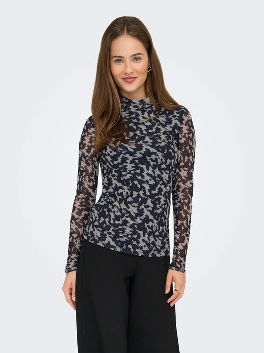 Only Top ERICA, Blue Graphite Rodeo pumice