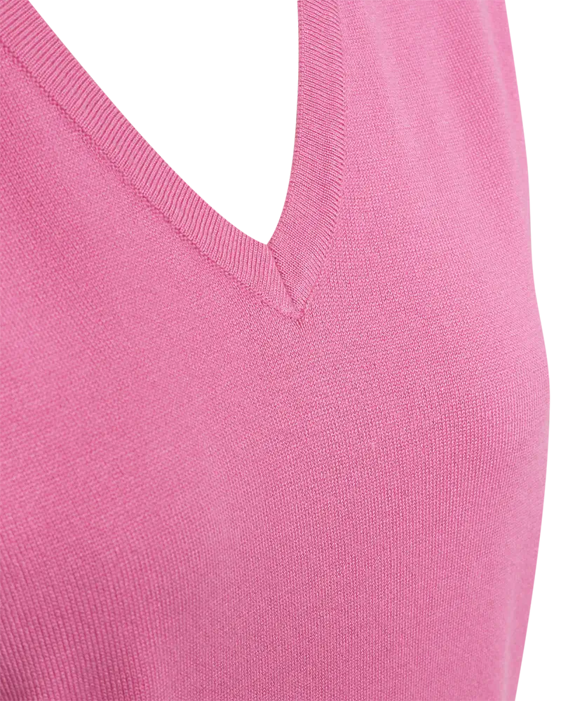Freequent Pullover short sleeves, KATIE, Fuchsia Pink