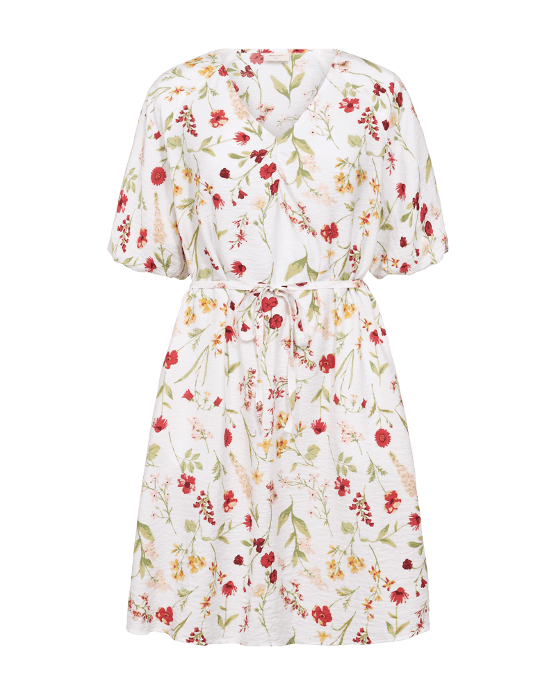 Freequent Jurk MELE, Hot Coral