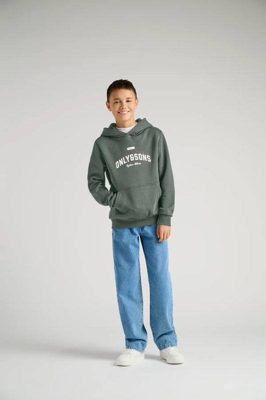 Kids Only & Son Hoodie, CERES,Castor Gray Ageless