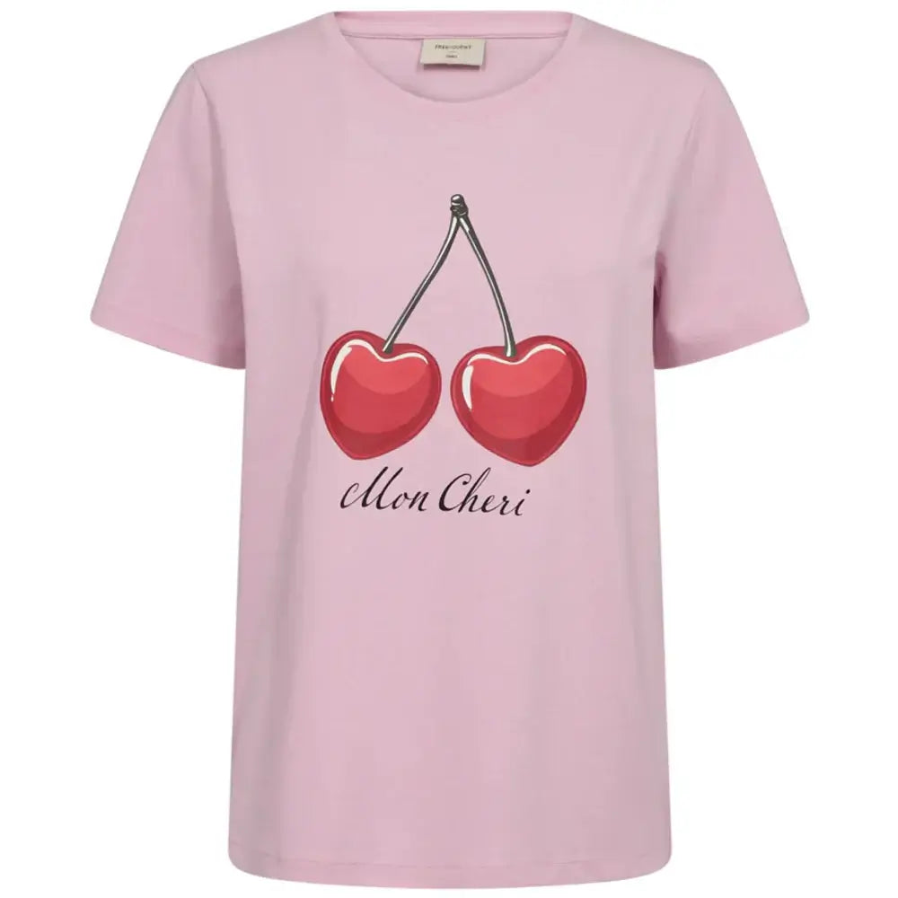 Freequent T-shirt, FENJAL, Sweet Lilac