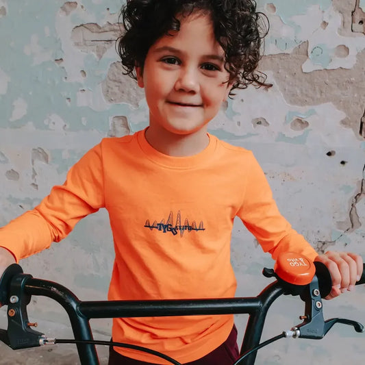 Tygo & vito Longsleeve MASE, Orange Clownfish