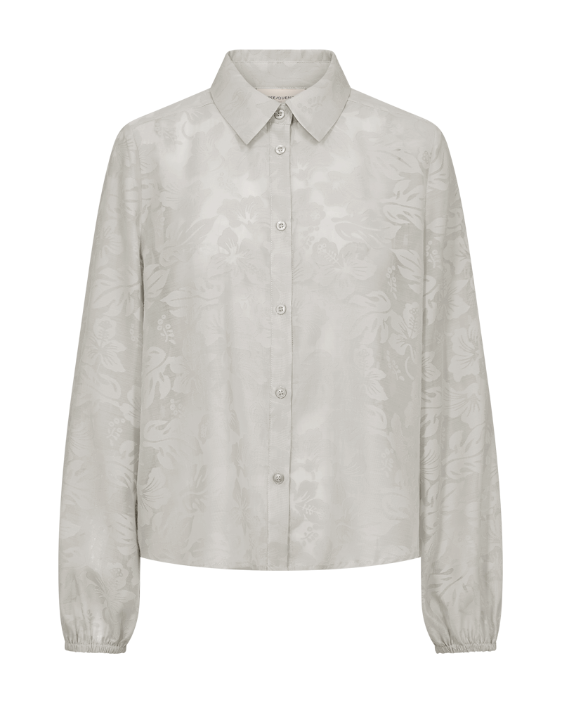 Freequent, Blouse, SIMME, Jacquard, Balloon sleeves