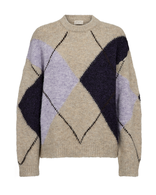 Freequent Pullover, GRSLULU, Oyster Grey