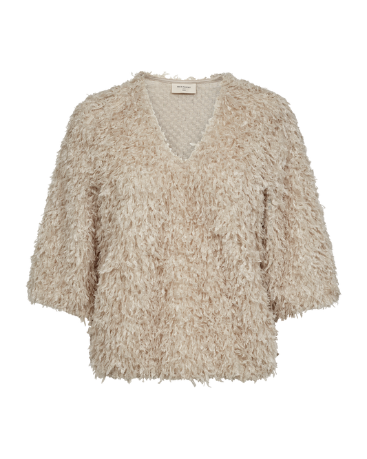 Freequent Blouse, NOLLA, Moonbeam w Gold