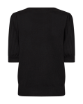 Freequent Pullover JOEL Puff Sleeve Black