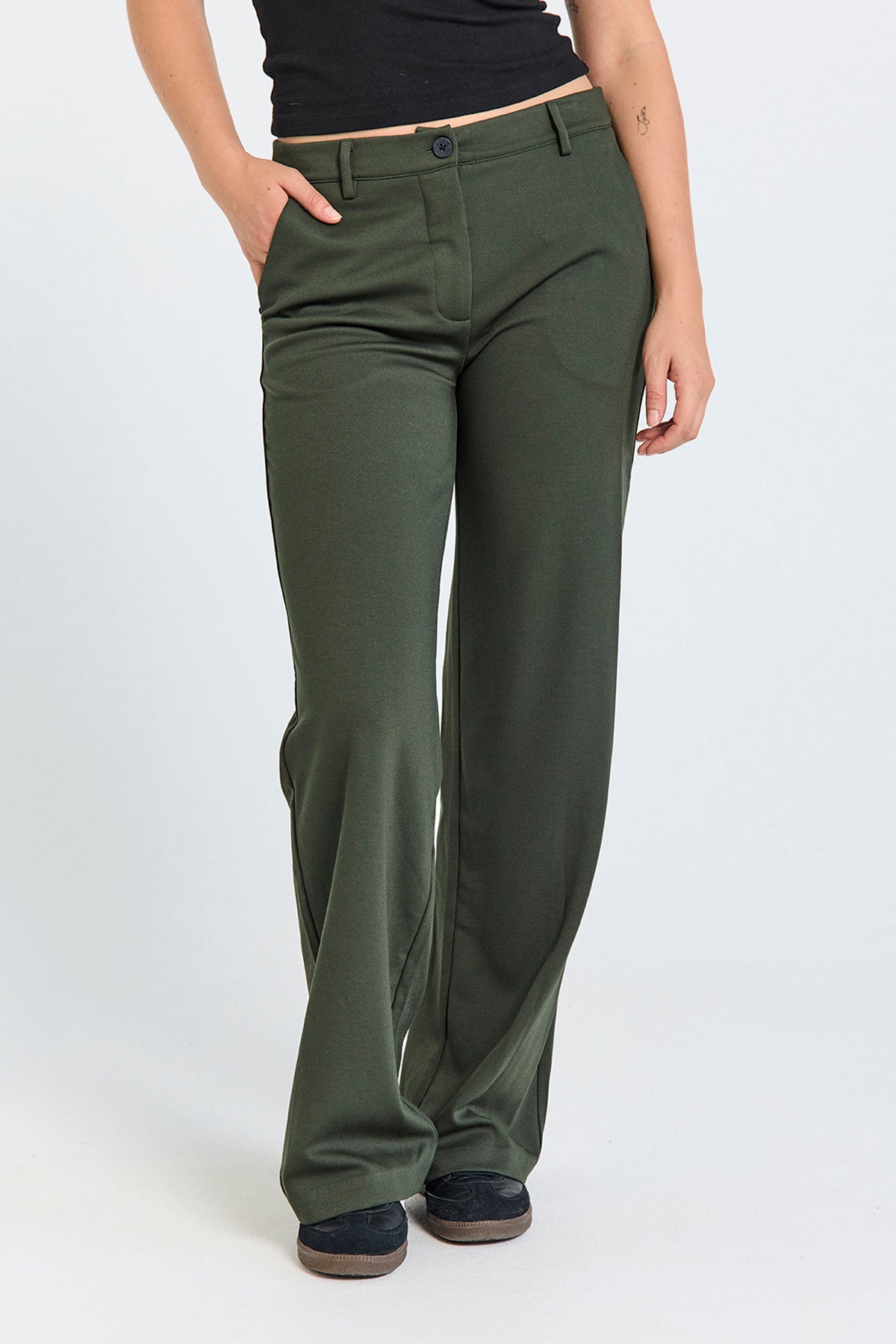Freequent Broek, NANNI, Kombu Green