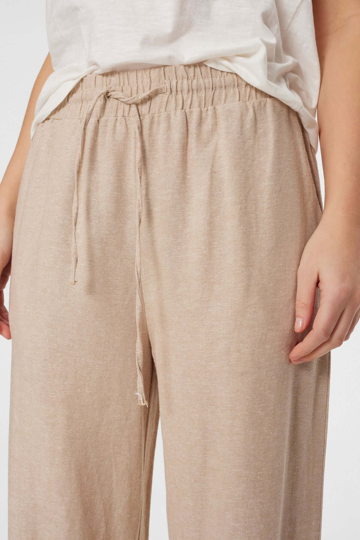 Freequent Broek, LAVA, Sand Melange