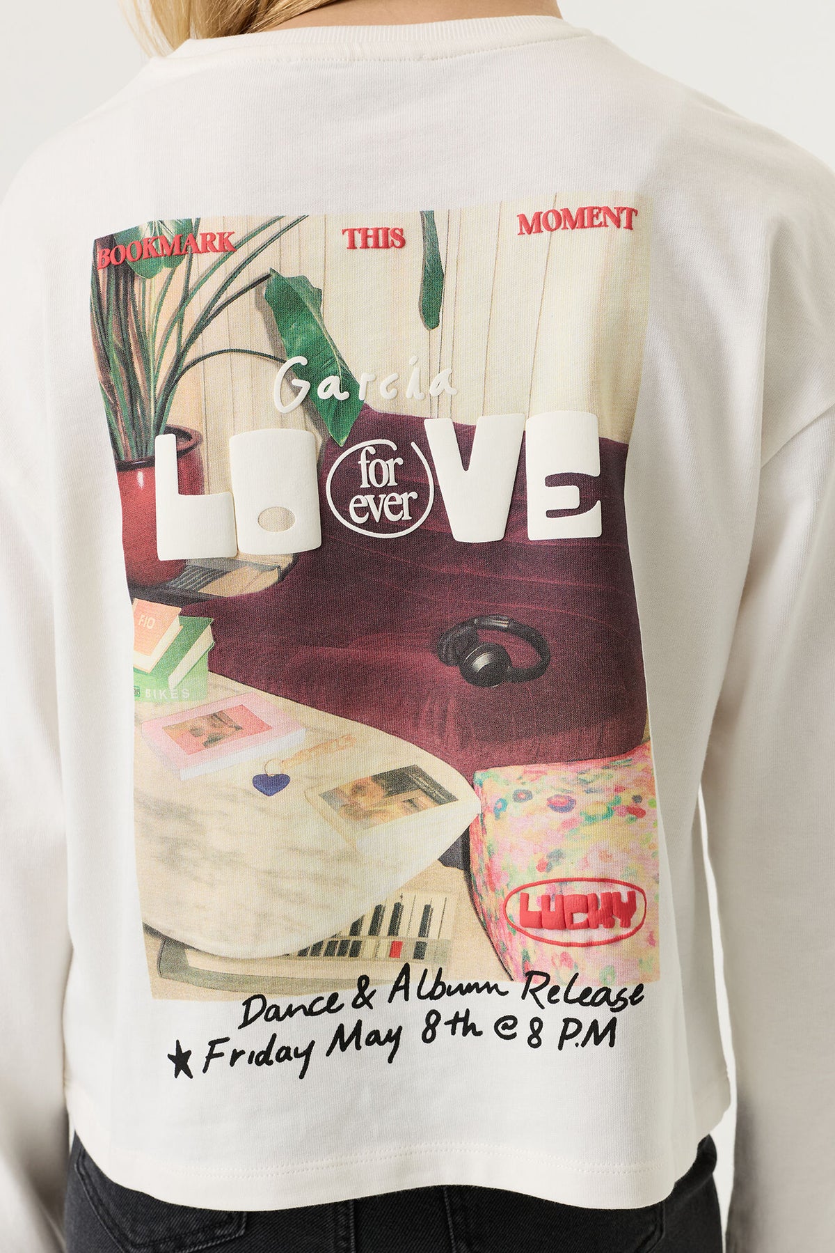 Garcia, Girls, Longsleeve, Off White