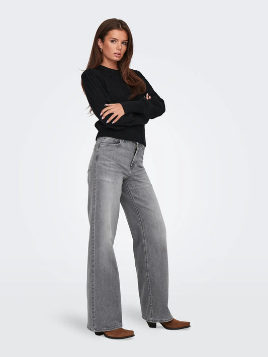 Only Dames Jeans MADISON Blush, Light Grey Denim