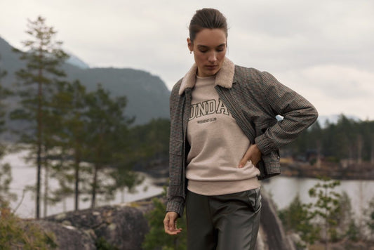 Lady Day Sweater, SUNDAY MELANGE, Vanilla melange