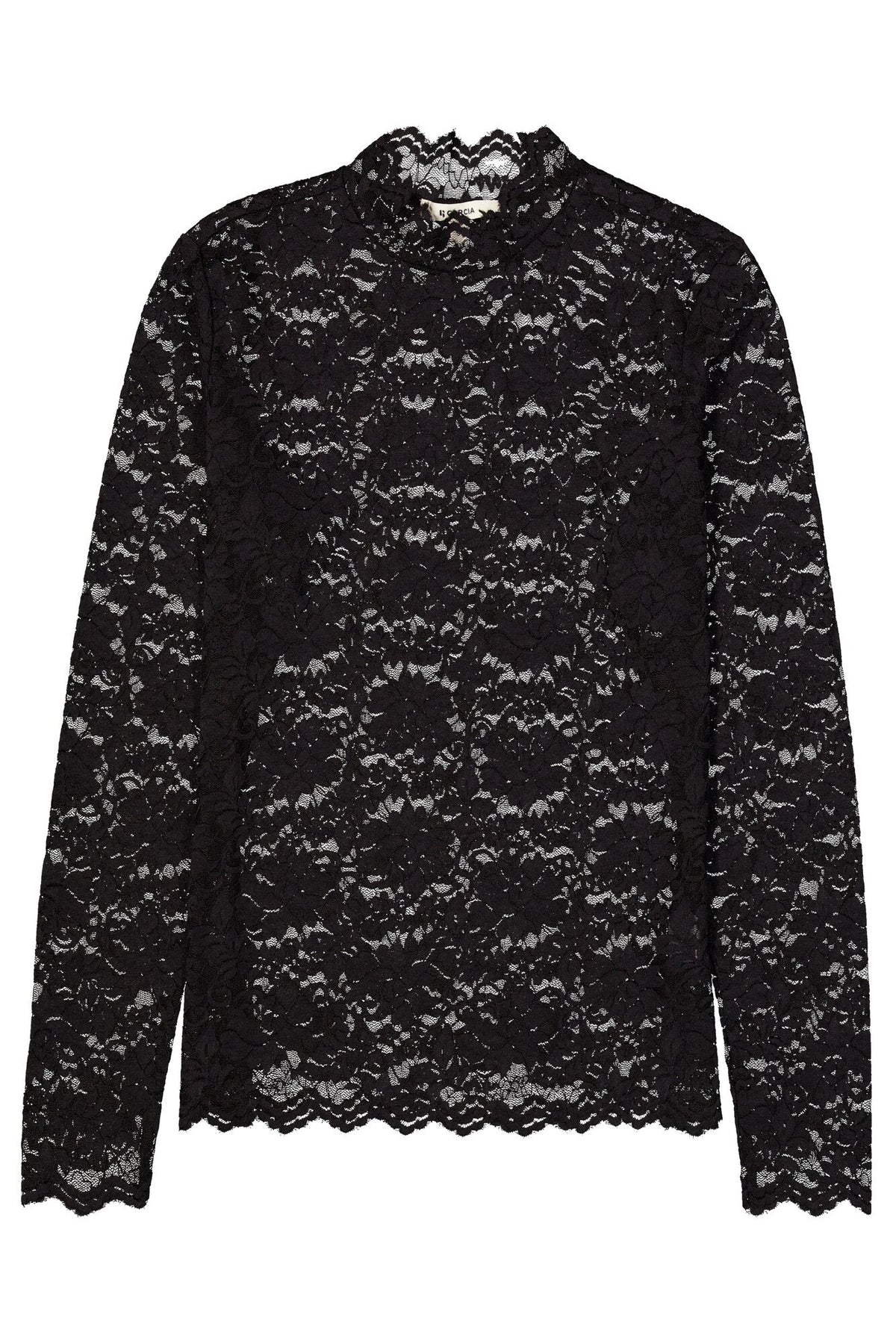 Garcia Dames,Mesh top, Black